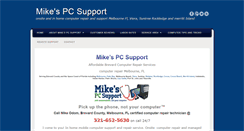 Desktop Screenshot of mikespcsupport.com