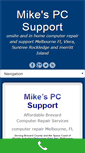 Mobile Screenshot of mikespcsupport.com